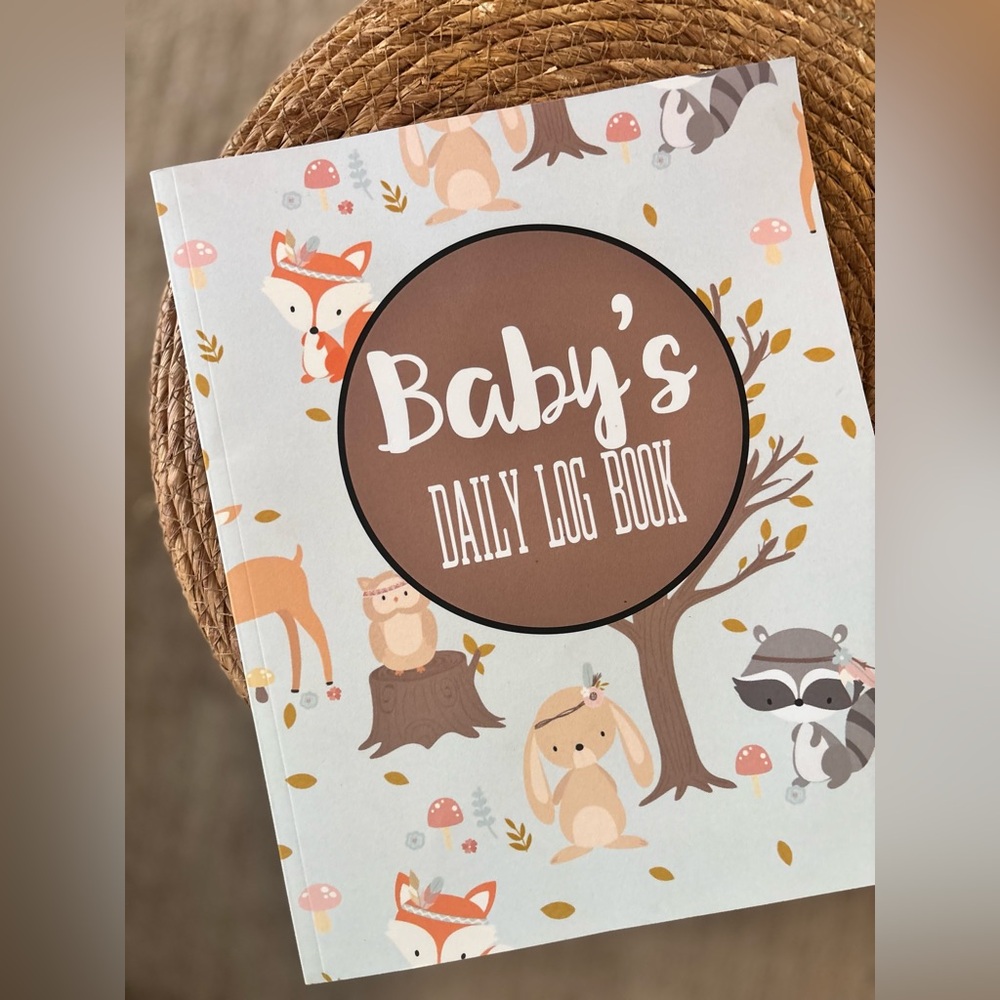 BRAND NEW! Baby/Newborn/Infant care& daycare log book+ chart